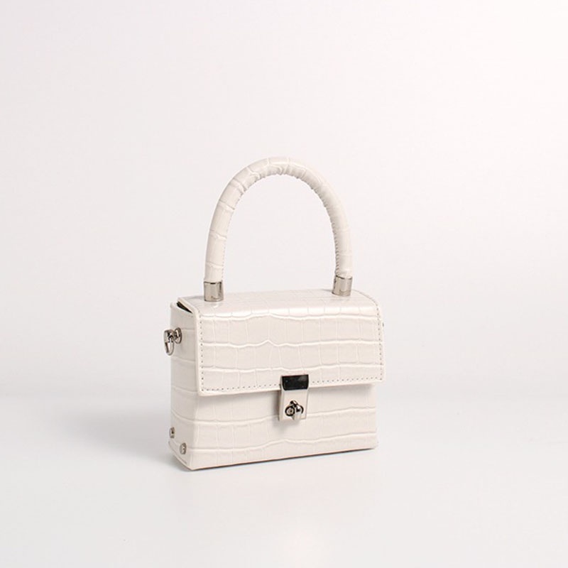 Túi Đeo Vai Vân Da Cá Sấu Thời Trang Dễ Phối Đồ Cho Bạn Gái