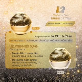 Kem dưỡng da trứng cá tầm l2