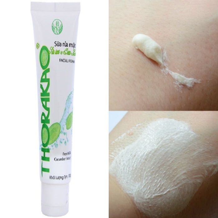 Sữa rửa mặt dưa leo thorakao 100g