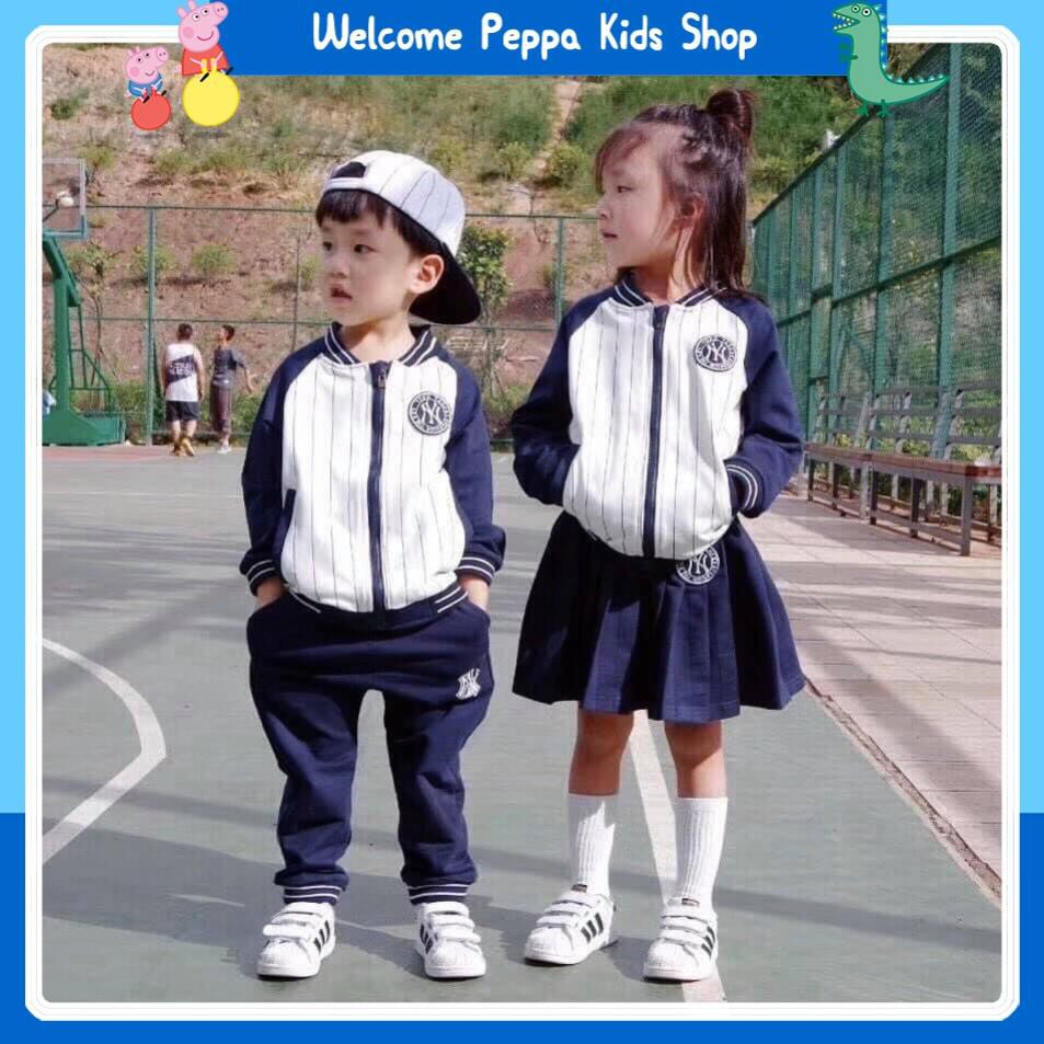 Sét bóng chày cho bé trai - bé gái Peppa Kids mặc nhà, đi chơi đều rất đẹp và thỏa mái