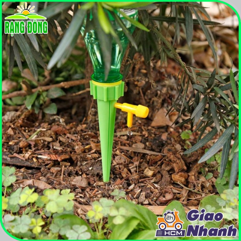 Que Tưới Nhỏ Giọt gắn chai nhựa (màu ngẫu nhiên) - Hạt giống Rạng Đông