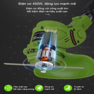 Máy cắt cỏ mini không dùng lưỡi dao