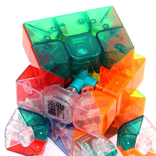 Rubik Trong Suốt 3x3X3 loại cao cấp quà tặng sáng tạo
