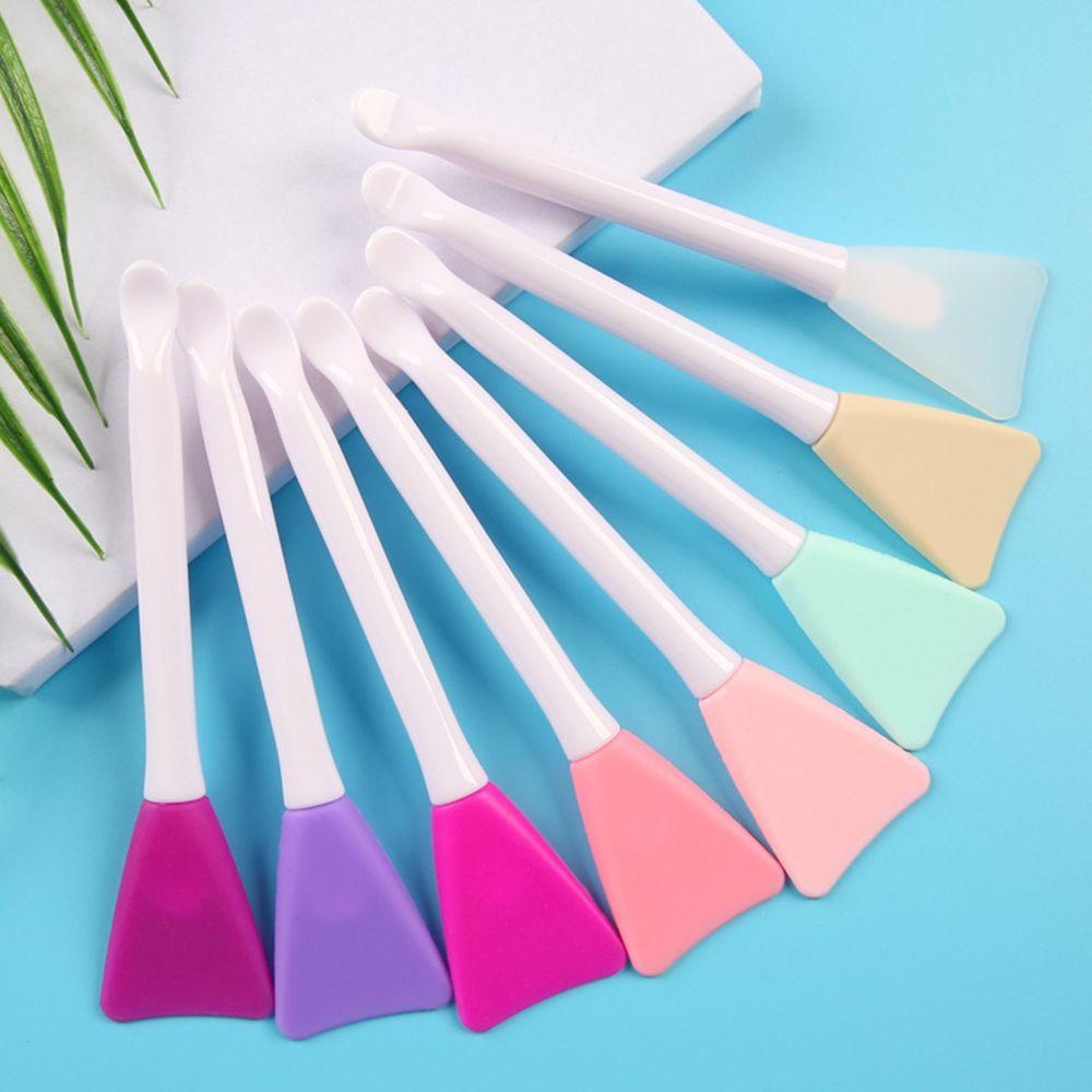 Cọ Silicone Hai Đầu Tán Kem Nền Chăm Sóc Da Mặt