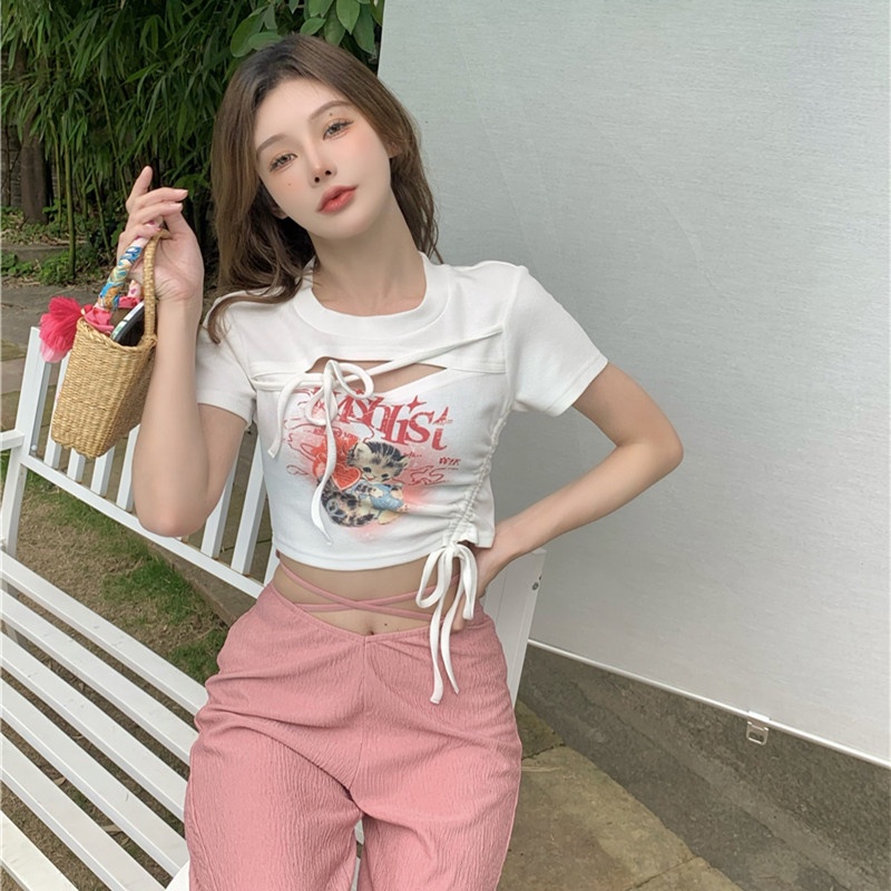 Áo Thun Tay Ngắn Thời Trang Mùa Hè Dễ Phối Đồ