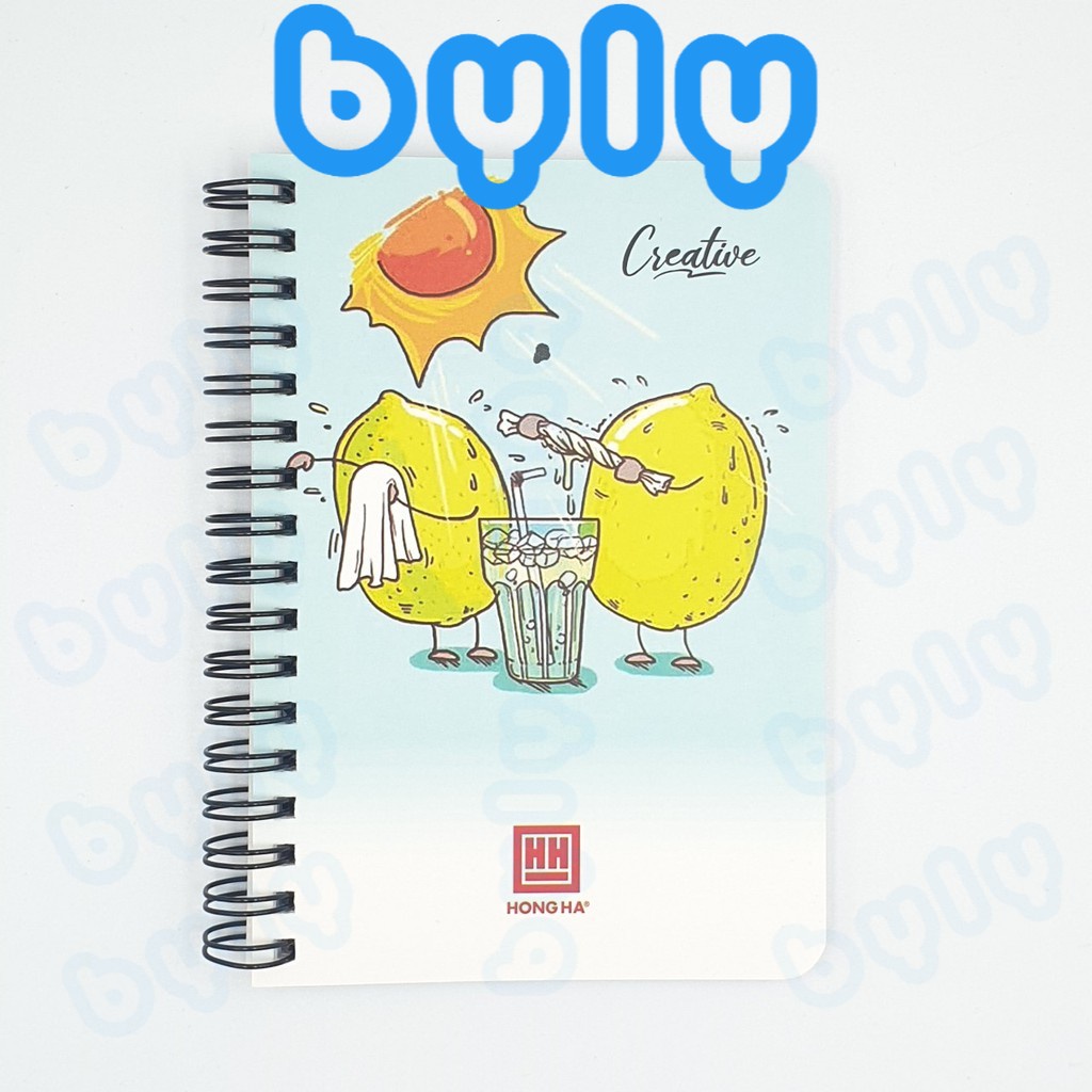 Sổ lò xo A6 Creative Hồng Hà 160 trang [4123 - 4137], sản phẩm được kiểm tra kỹ trước khi giao hàng