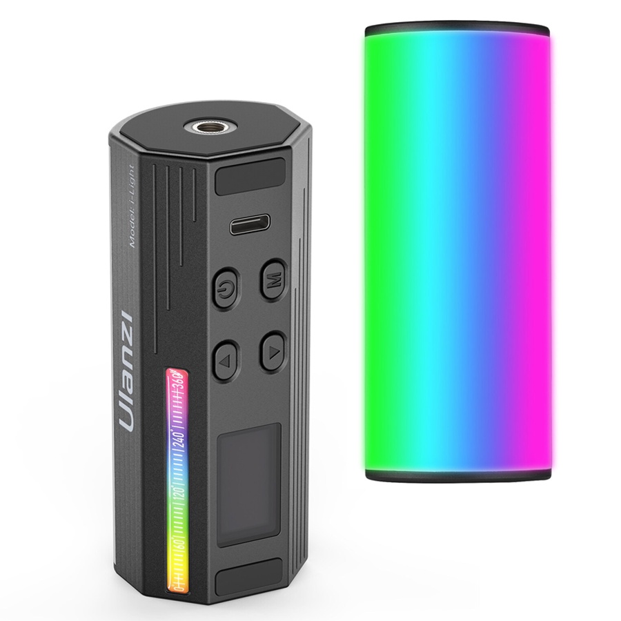 ULANZI I-LIGHT  - Đèn LED Ống Từ Tính Đổi Màu RGB, Công Suất 6W, Pin Tích Hợp 2000mAh | Hàng Chính Hãng