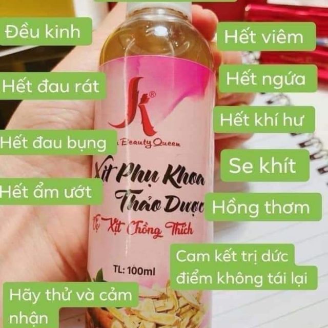 [chính hãng] Xịt phụ khoa thảo dược kiều beauty