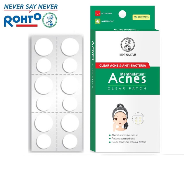 Miếng Dán Mụn Acnes Clear Patch (12 miếng)