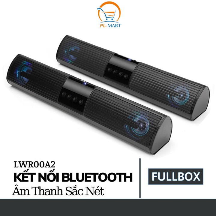 Loa Bluetooth Không Dây A2 Loa , 2 Bass Có LED Nháy Nhạc,Loa Dáng Dài Dành Cho Điện Thoại, Máy Tính