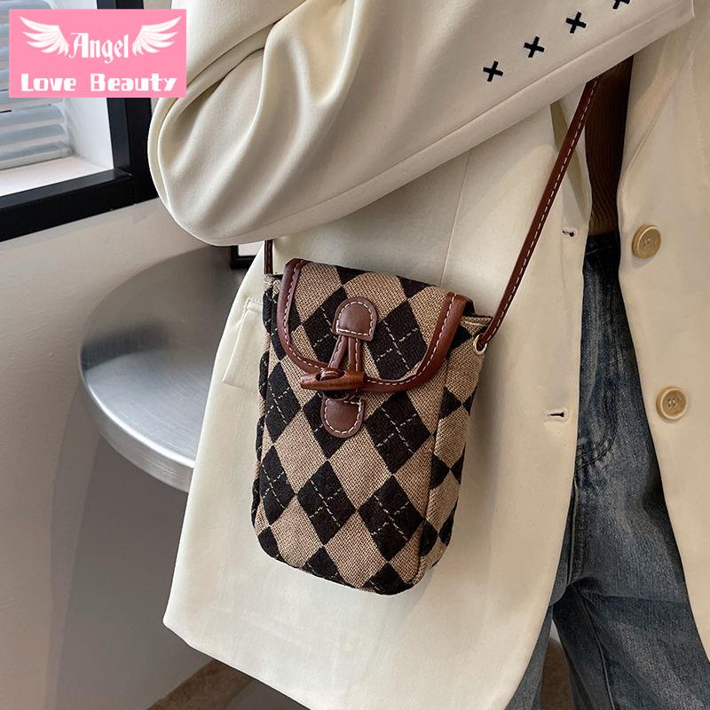 Angel~ [Hàng Có Sẵn] Túi Nhỏ Đeo Vai Đựng Điện Thoại Phong Cách Nhật Bản 2022 Dễ Phối Đồ Cho Nữ