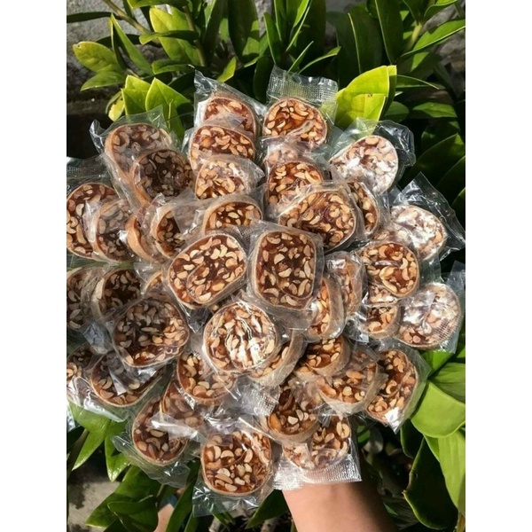 Kẹo chuối cuộn đậu phộng - Đặc sản Bến Tre -500g  ⚠️Lẻ = Sỉ ⚠️[FREE SHIP]TỪ ĐƠN 50K, [Loại Đặc Biệt] Hàng ngon nhà làm