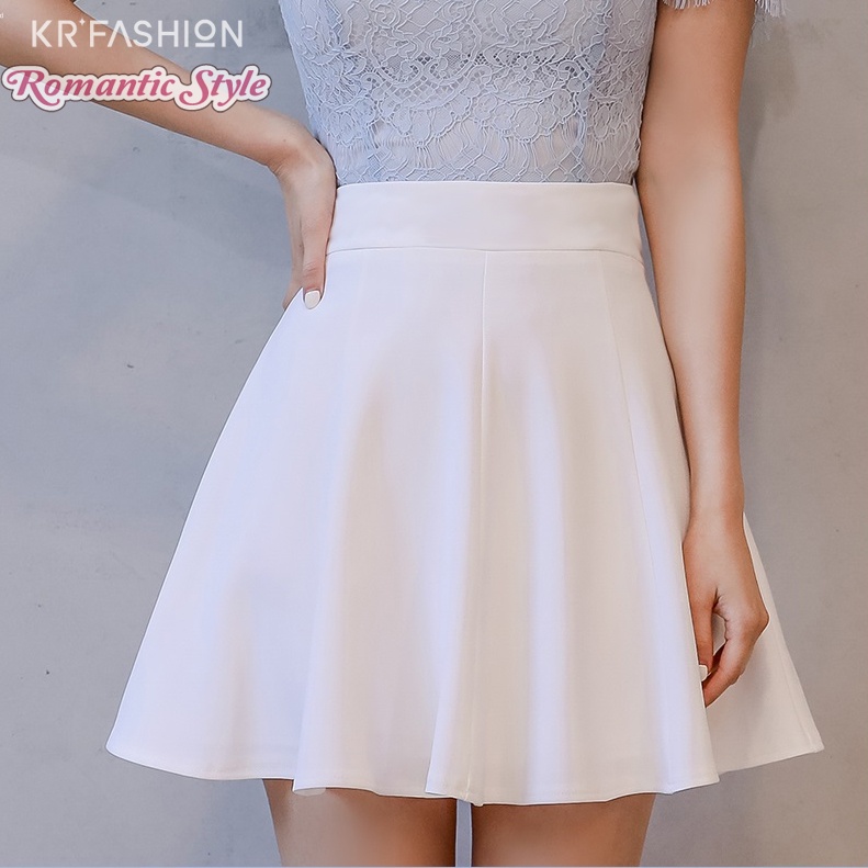 Chân váy ngắn xòe chữ A Cao Cấp đẹp Lãng mạn style Hàn Quốc SK2104 KRfashion