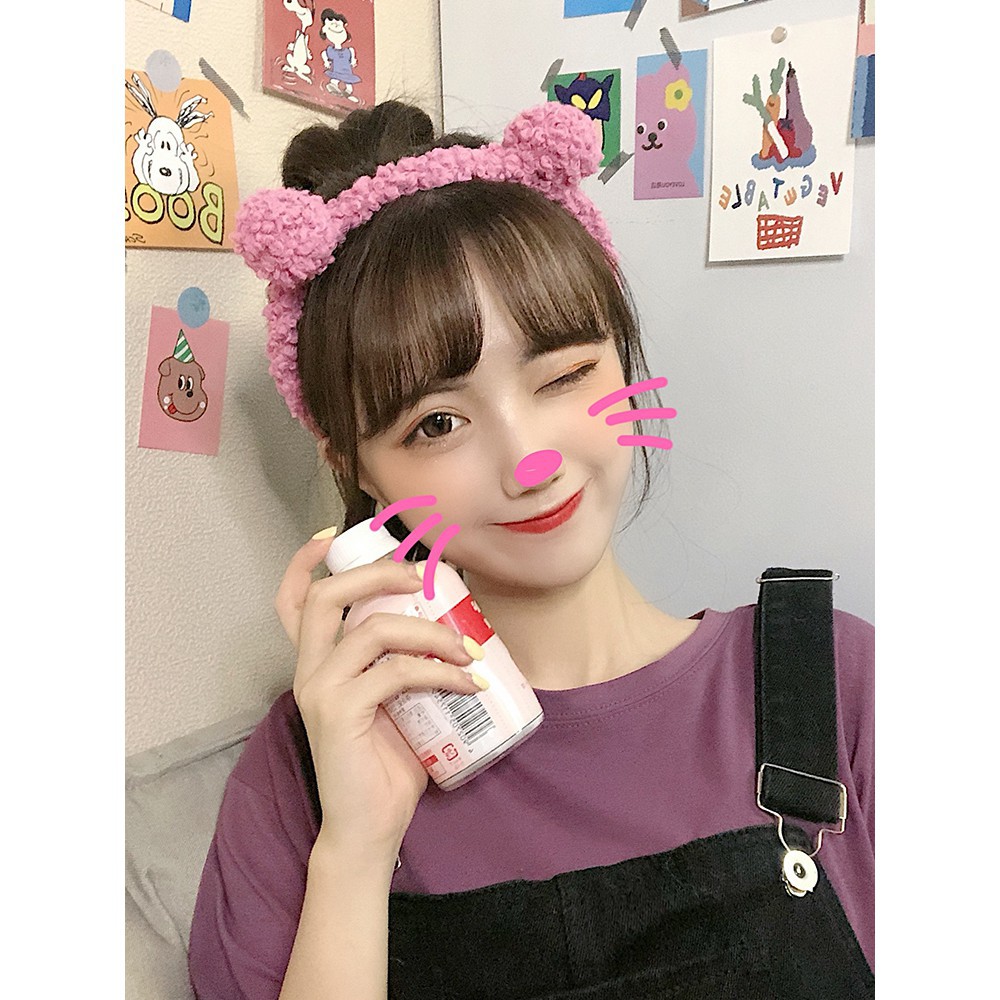 Băng Đô Cài Tóc Hình Tai Gấu Dễ Thương Xinh Xắn B725