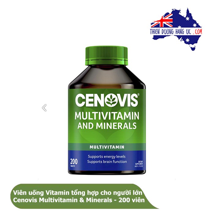 Vitamin tổng hợp Cenovis cho người lớn - 200 viên