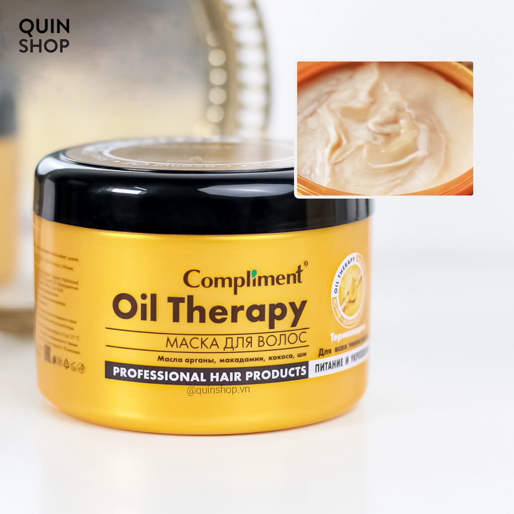 Ủ Tóc Ngăn Gãy Rụng, Làm Mượt Tóc Compliment Oil Therapy