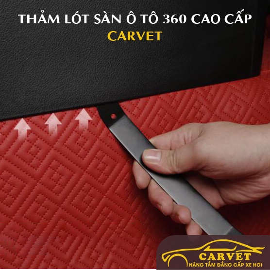 Thảm lót full sàn ô tô 360 Hyundai i10, thảm trải sàn xe hơi da Nappa không mùi, phủ kín sàn xe