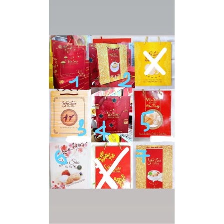 Túi Đựng Yến Sào ( set 10 túi )