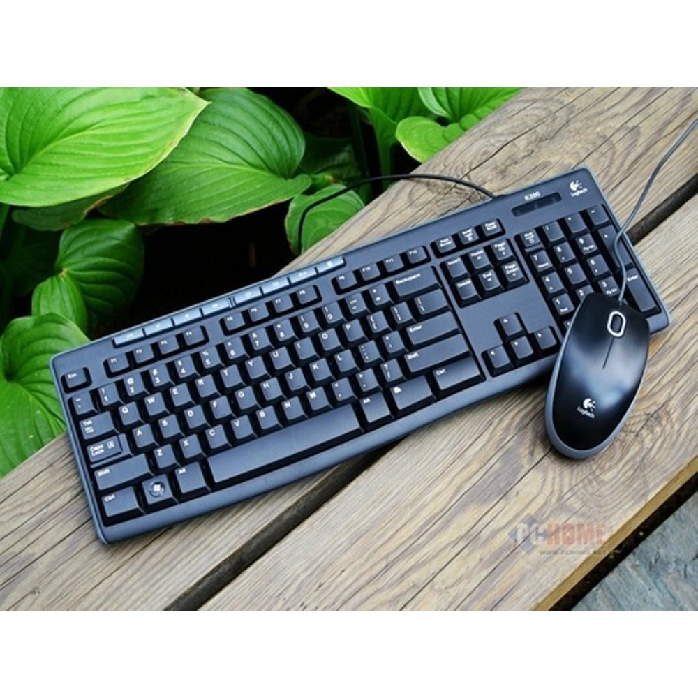 Bộ Bàn Phím Chuột Logitech MK200 - Chính hãng phân phối - Bảo hành 3 năm