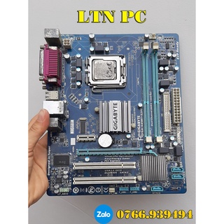 Main G41 chạy ram DDR3 hàng chính hãng được bảo hành 1 tháng, có kèm chắn main (Fe) đầy đủ.