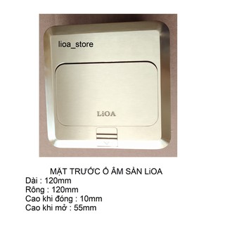 BỘ Ổ CẮM ÂM SÀN LiOA.