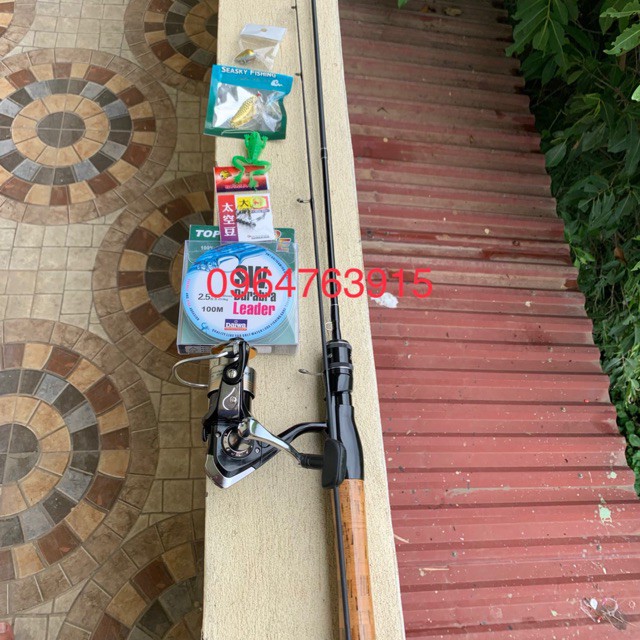 Combo cần UL chuyên lure suối ,lure lóc cảm giác hàng  hót