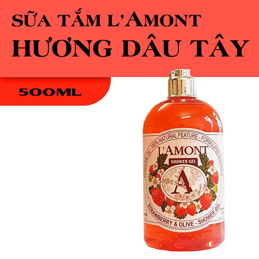 COMBO SỮA TẮM L'AMONT EN PROVENCE 500ML