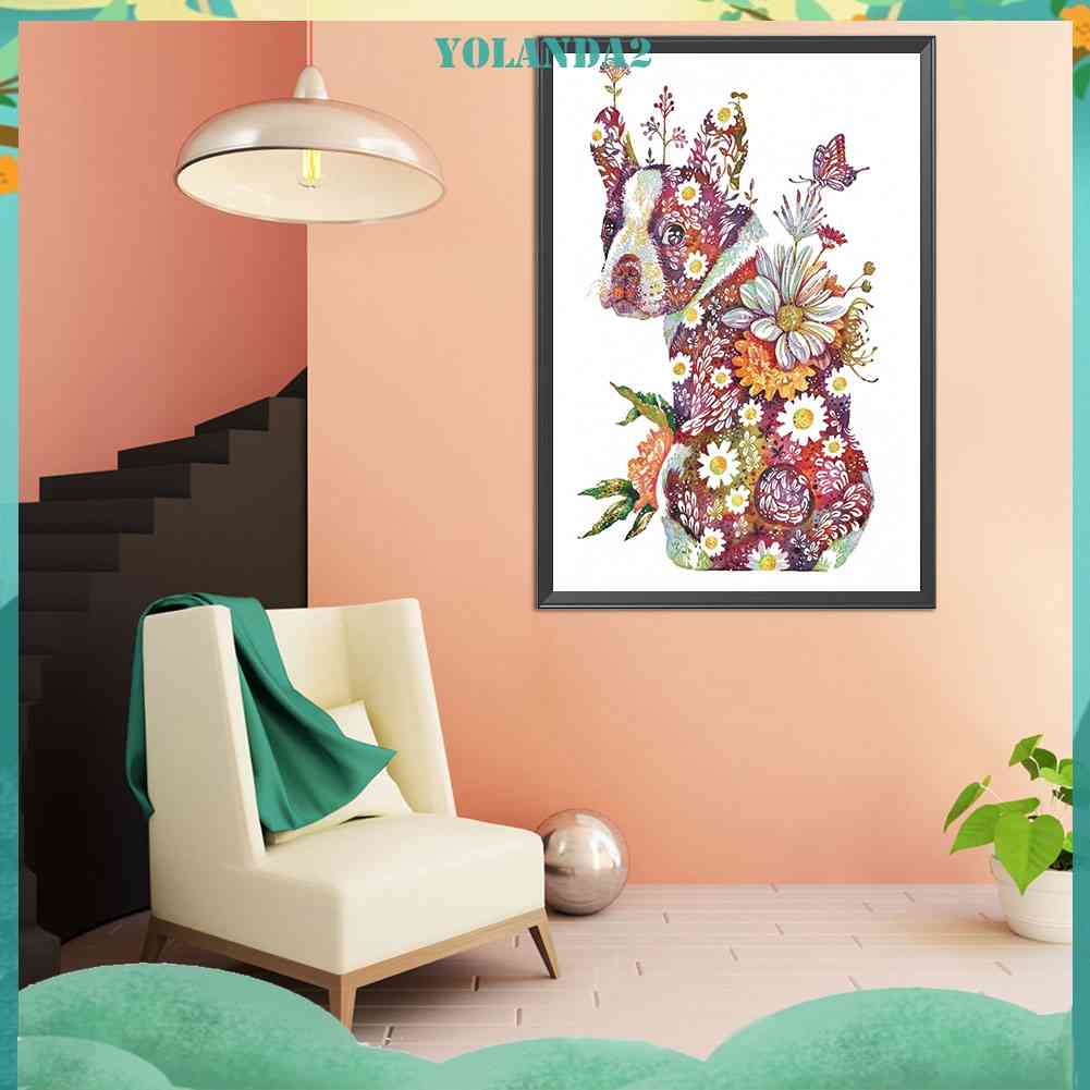 Tranh Thêu Chữ Thập 11CT DIY Hình Động Vật