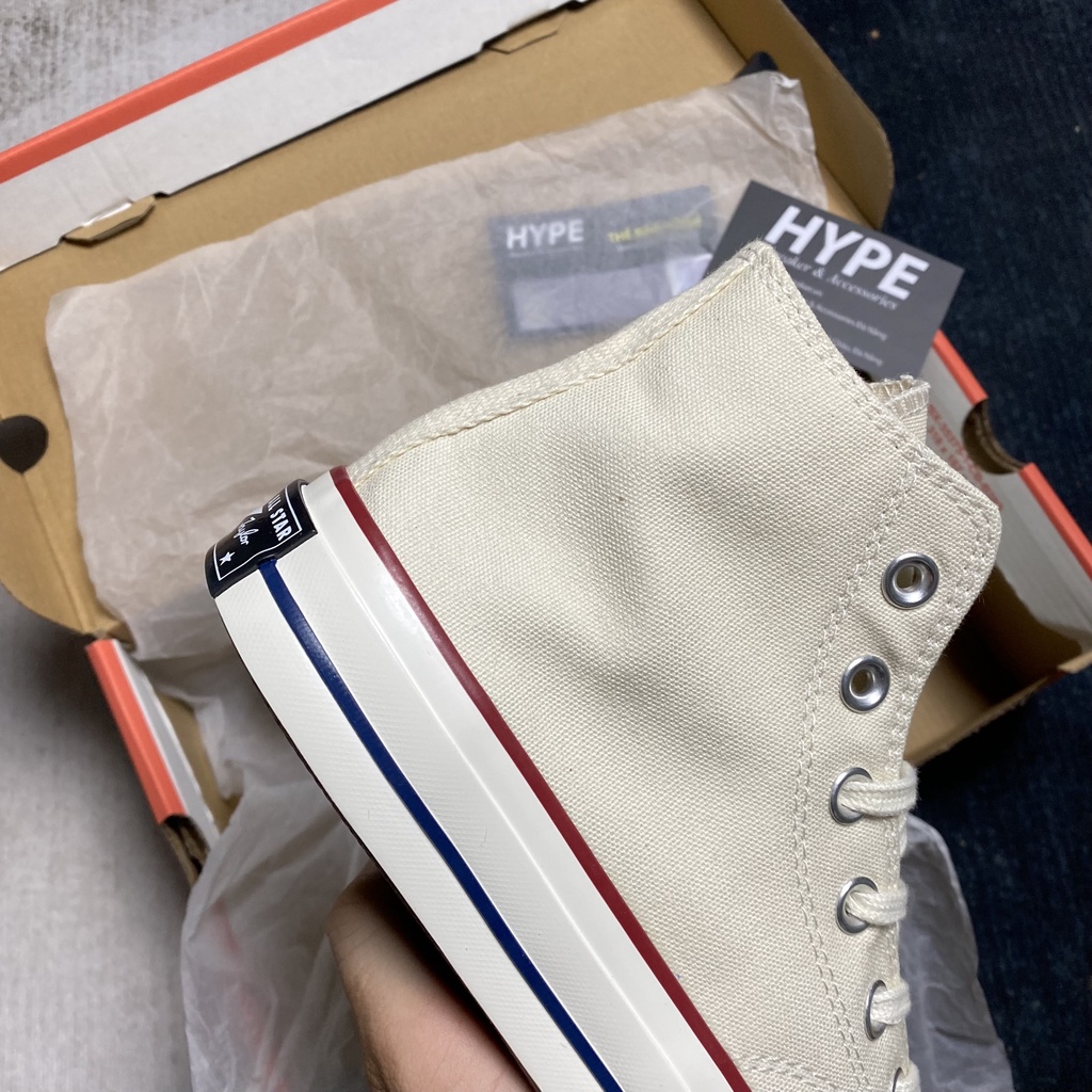 Giày Converse 1970s High White  - Hype Sneaker | Phiên bản 1:1 chuẩn