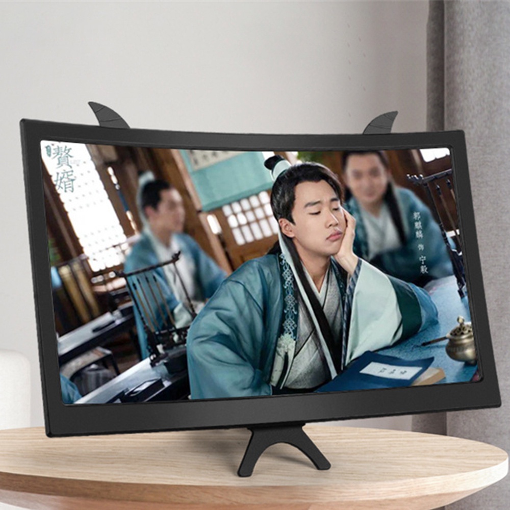 Giá Đỡ Điện Thoại Có Màn Hình Cong 3D Phóng Đại 10/12/14 Inch Thông Dụng