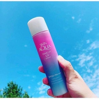 Xịt chống nắng Skin Aqua Tone Up UV cho mặt và body