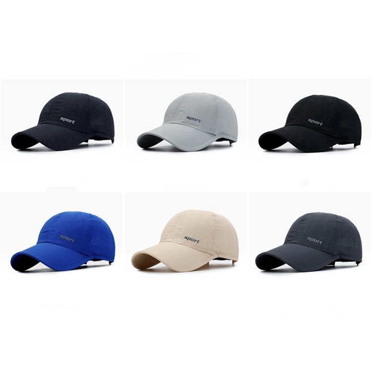 Breathable mesh sport cap with trendy dynamic style