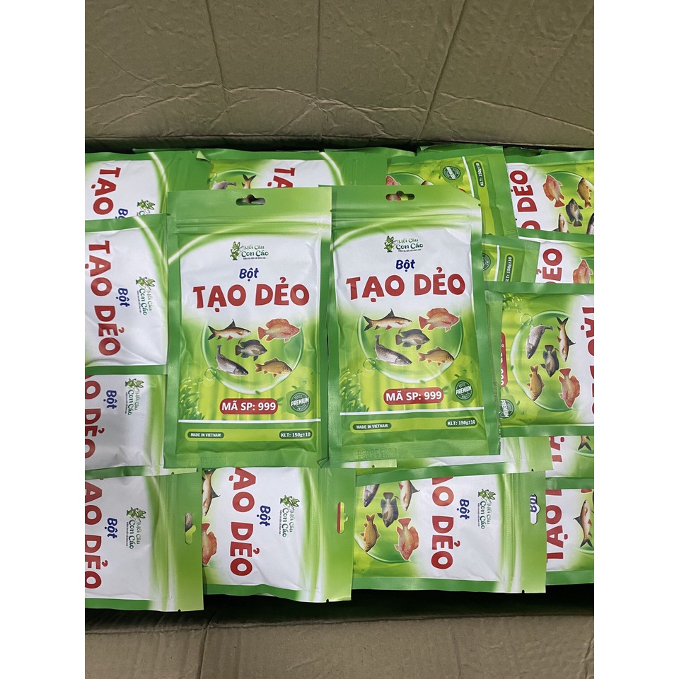 Bột tạo dẻo Phú Thành giúp liên kết mồi câu mã 999 150g