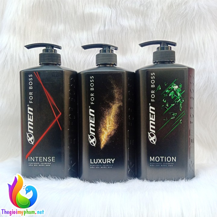 Dầu Gội Hoặc Sữa Tắm Hương Nước Hoa XMen For Boss 650g INTENSE/LUXURY/MOTION