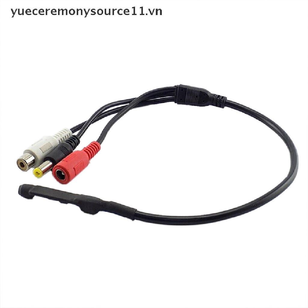 . Micro Mini Giấu Kín Kèm Đầu Thu Âm Thanh CCTV DC 15V DVR