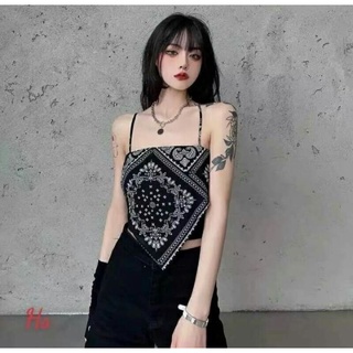 Áo 2 dây thổ cẩm