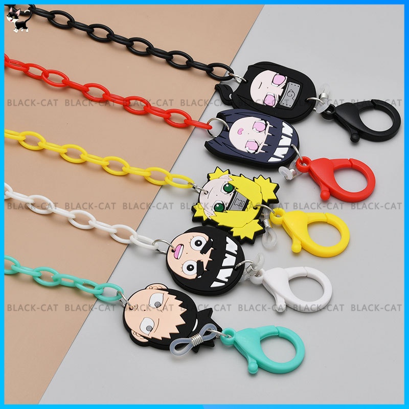 Dây Đeo Cổ Mặt Hoạt Hình Naruto Đa Năng Chống Mất