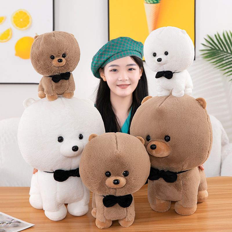 Gấu bông chó đứng, cún nhồi bông lông mịn hàng siêu đẹp, quà tặng gấu bông