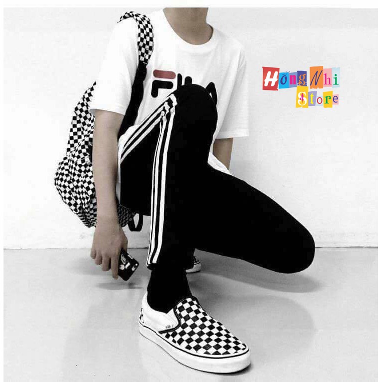 QUẦN THỂ THAO 3 SỌC - QUẦN 3 LINE SIDE STRIPE PANTS UNISEX- MM