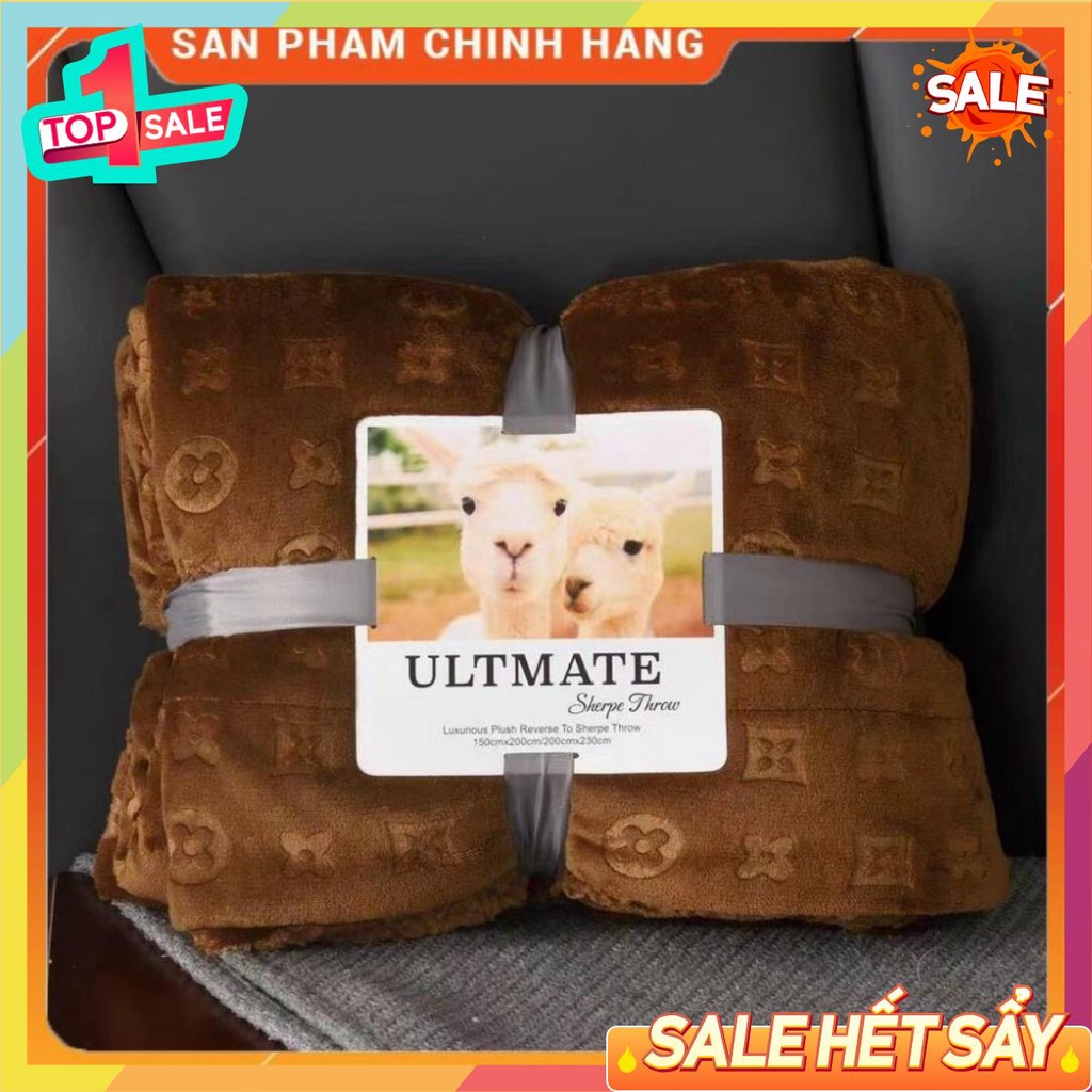 Chăn Lông Cừu Utimate Phiên Bản Đồng Xu, Chăn Mền Siêu Ấm Dành Cho Mùa Đông