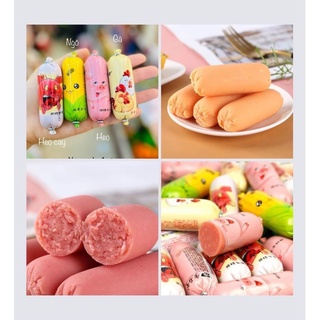 Xúc Xích Ăn Liên Gà Ngô Heo Siêu ngon Cute