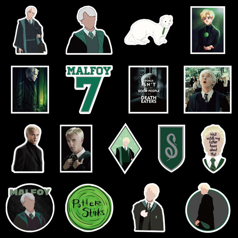 Set 50 Miếng Dán Chống Thấm Nước Chủ Đề Harry Potter