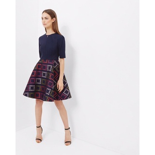 Đầm Ted baker chất đẹp dáng xoè dư xịn