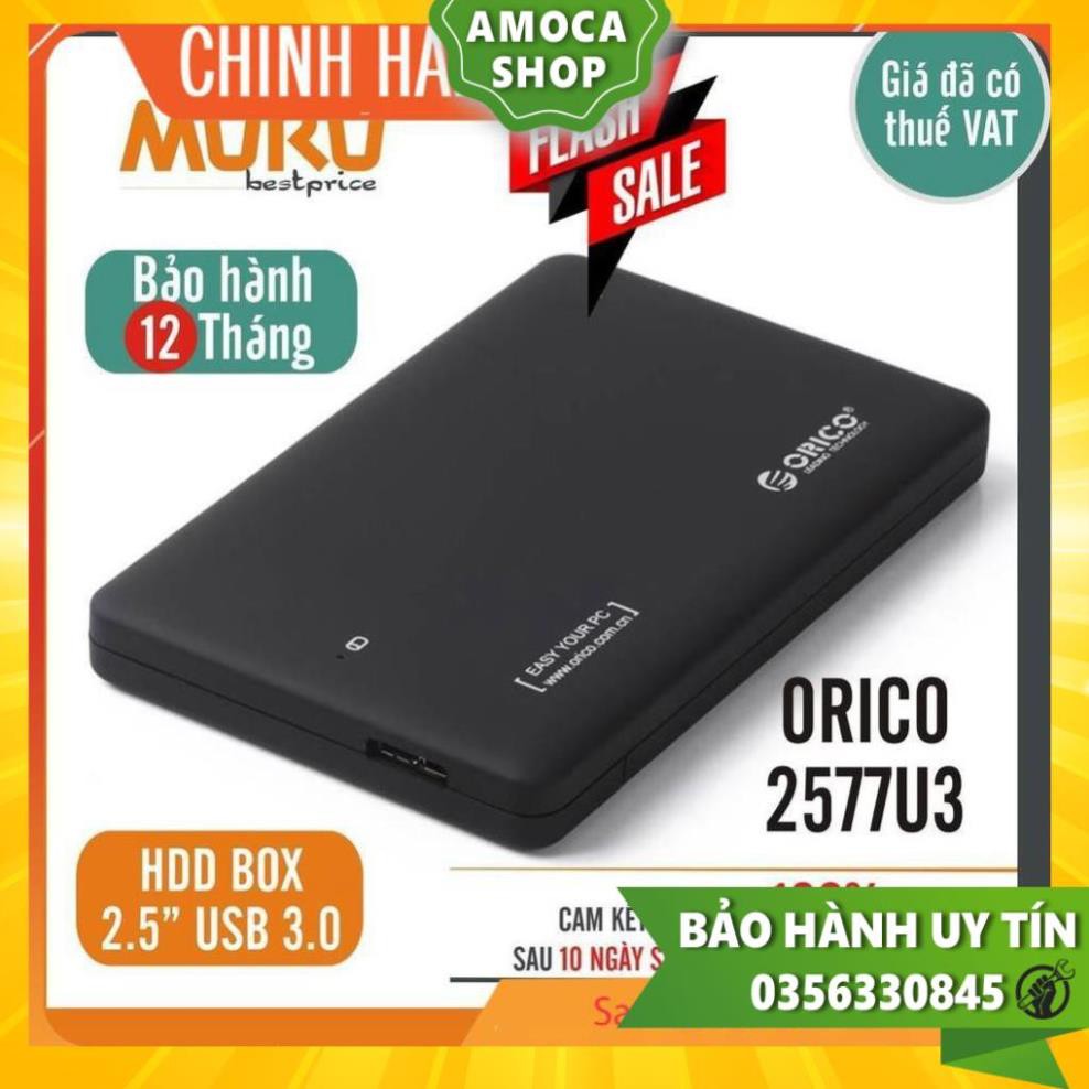 ( Xả kho sập sàn) Hộp ổ cứng di động,Hộp Ổ cứng ORICO 2577 US3 - bảo hành uy tín [ CÓ VIDEO]