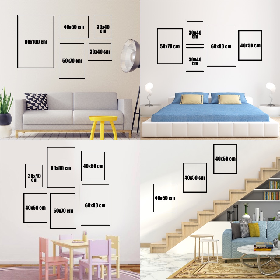 Tranh Vải Bạt Treo Tường In Hình Phi Hành Gia/Phi Hành Gia/Phi Hành Gia/Không Gian Dễ Thương Cho Bé