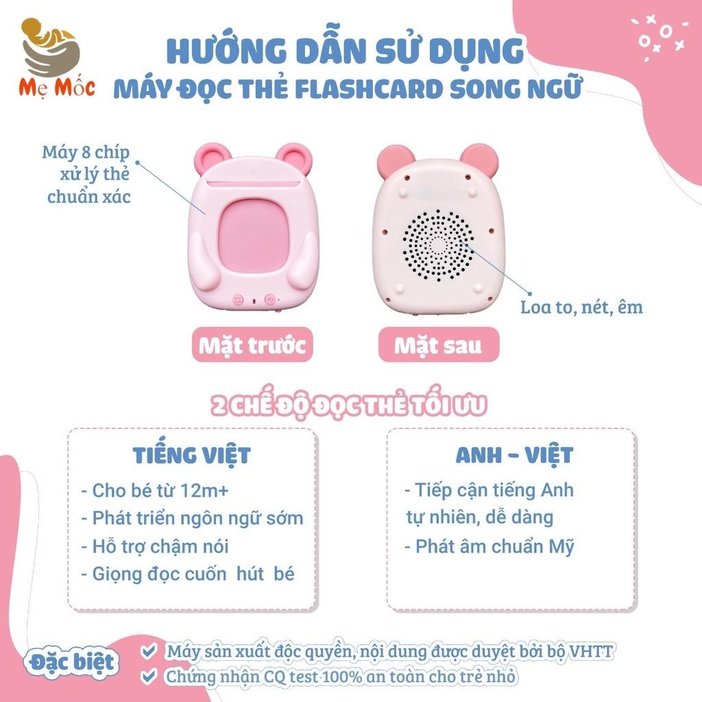 Máy Đọc Thẻ Flashcard Tiếng Anh Việt Song Ngữ 224 Từ Vựng Cho Bé, Biện Pháp Tối Ưu Giúp Con Học Tiếng Anh Tốt Hơn