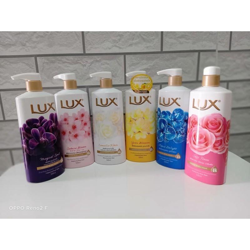 Sữa Tắm Lux Thái Lan 500ml Làm Sạch Da, Cho Làn Da Mịn Màng &amp; Thơm Mát