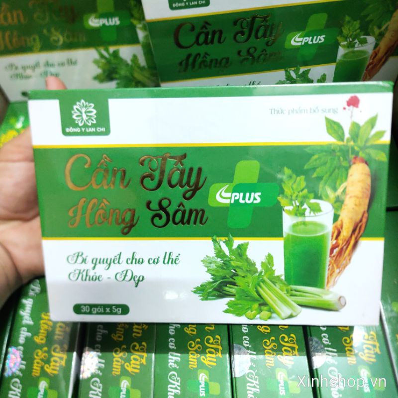 Bột Cần Tây Hồng Sâm Lan Chi Thanh Lọc Cơ Thể _ Giảm Cân _ Đẹp Da