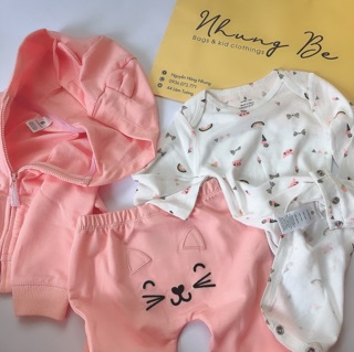 Bộ nỉ Carter 3 chi tiết