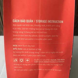 Cà phê hạt Rey Robusta